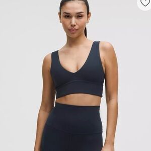 Lululemon Classic Scoop Neck Athletic Sports Bra- align
